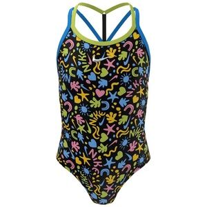 NIKE SWIM Girls T-Cross Back One-Piece Swim Suit